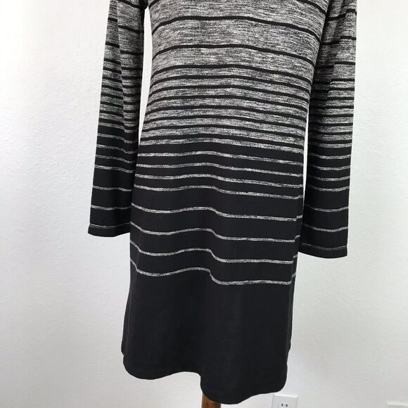 Max Studio Dress Pullover Striped Stretch Knit Color Block - Picture 9 of 9